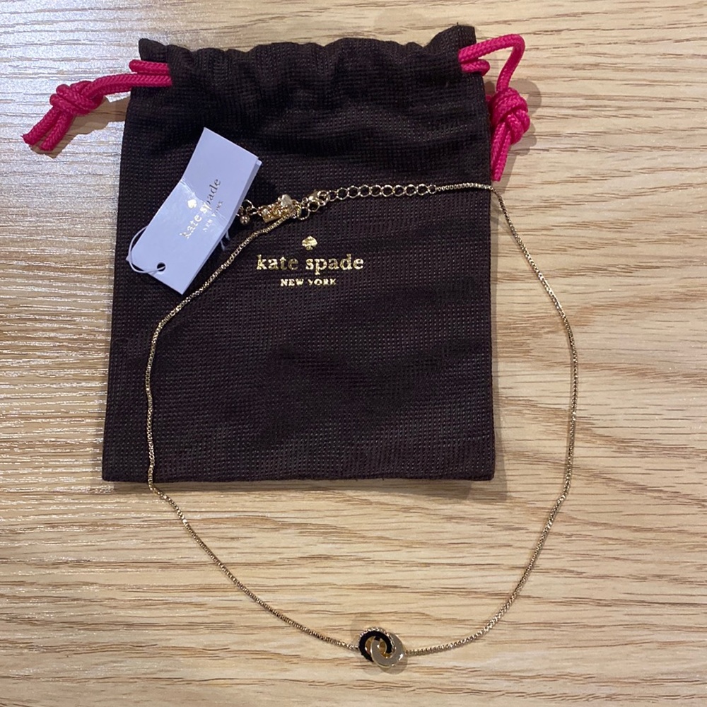 NWT Kate spade infinity necklace